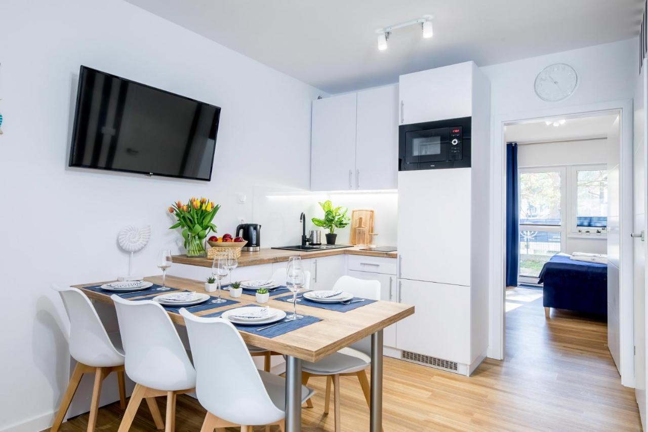 Apartament 9B Blue Marine Poddabie Basen Odkryty Brodziki Plac Zabaw Exteriör bild